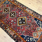 Antiker Malayer Orientteppich handgeknüpft 195x105 cm