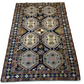 Orientteppich handgeknüpft 200x134 cm Sumack Kelim Kazak