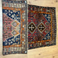 Antiker Malayer Orientteppich handgeknüpft 195x105 cm