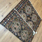 Orientteppich handgeknüpft 200x134 cm Sumack Kelim Kazak