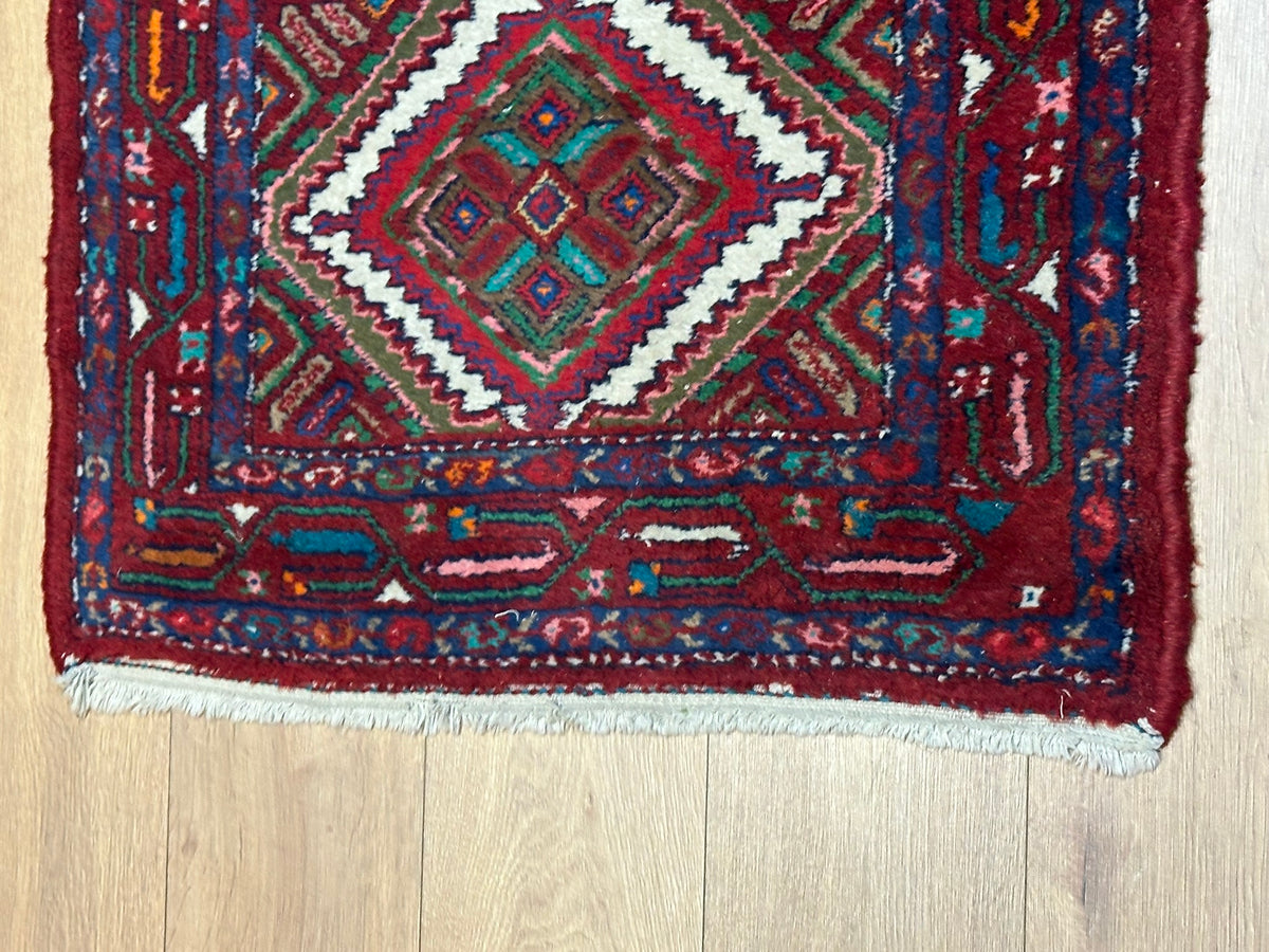 Handgeknüpfter Hamadan Orientteppich 125x77 cm