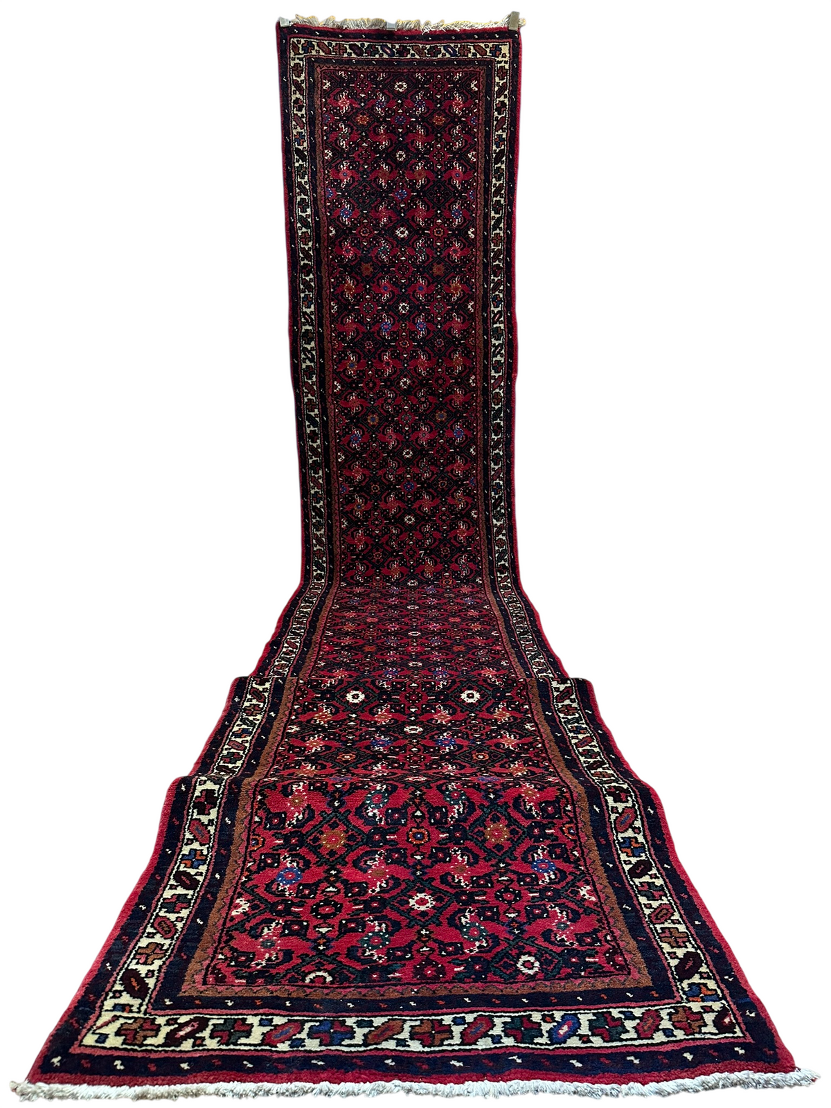 Handgeknüpfter Hamadan Orient-Läufer 510x85 cm
