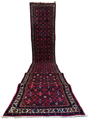 Handgeknüpfter Hamadan Orient-Läufer 510x85 cm