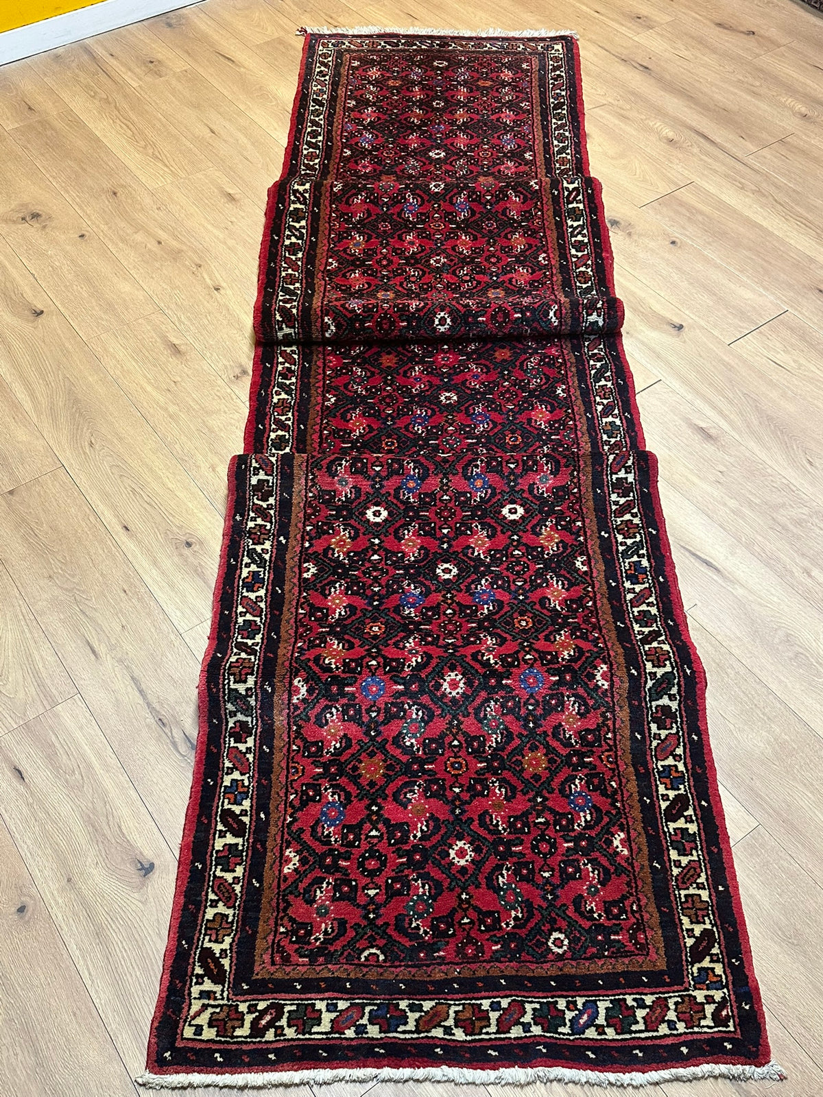 Handgeknüpfter Hamadan Orient-Läufer 510x85 cm