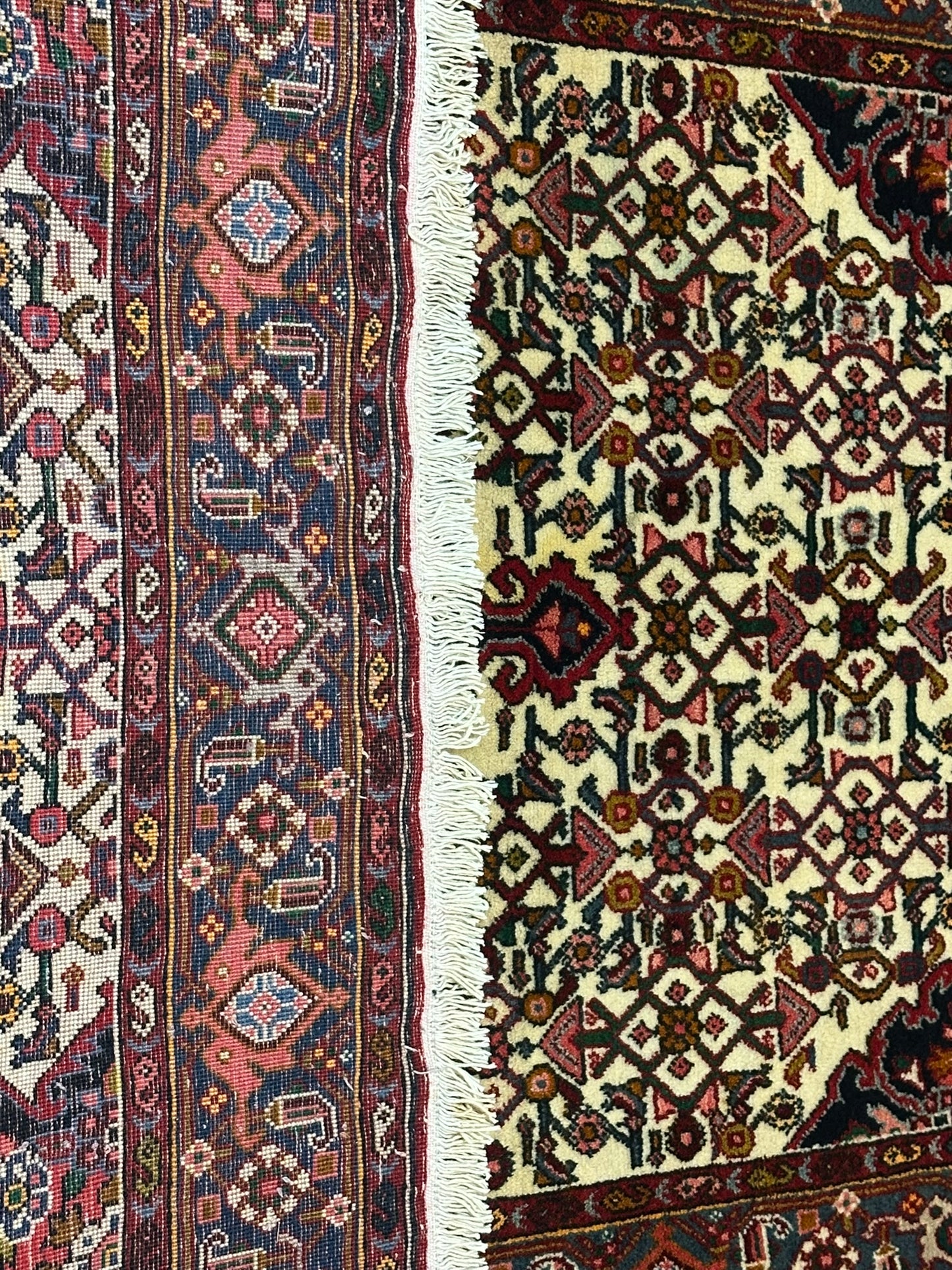 Orientteppich handgeknüpft 157x104 cm Bidjar Schurwolle