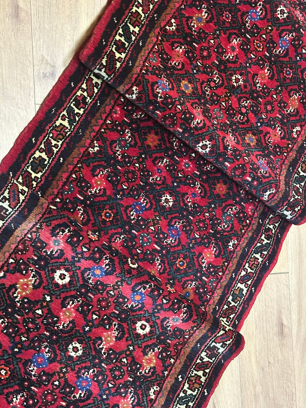 Handgeknüpfter Hamadan Orient-Läufer 510x85 cm