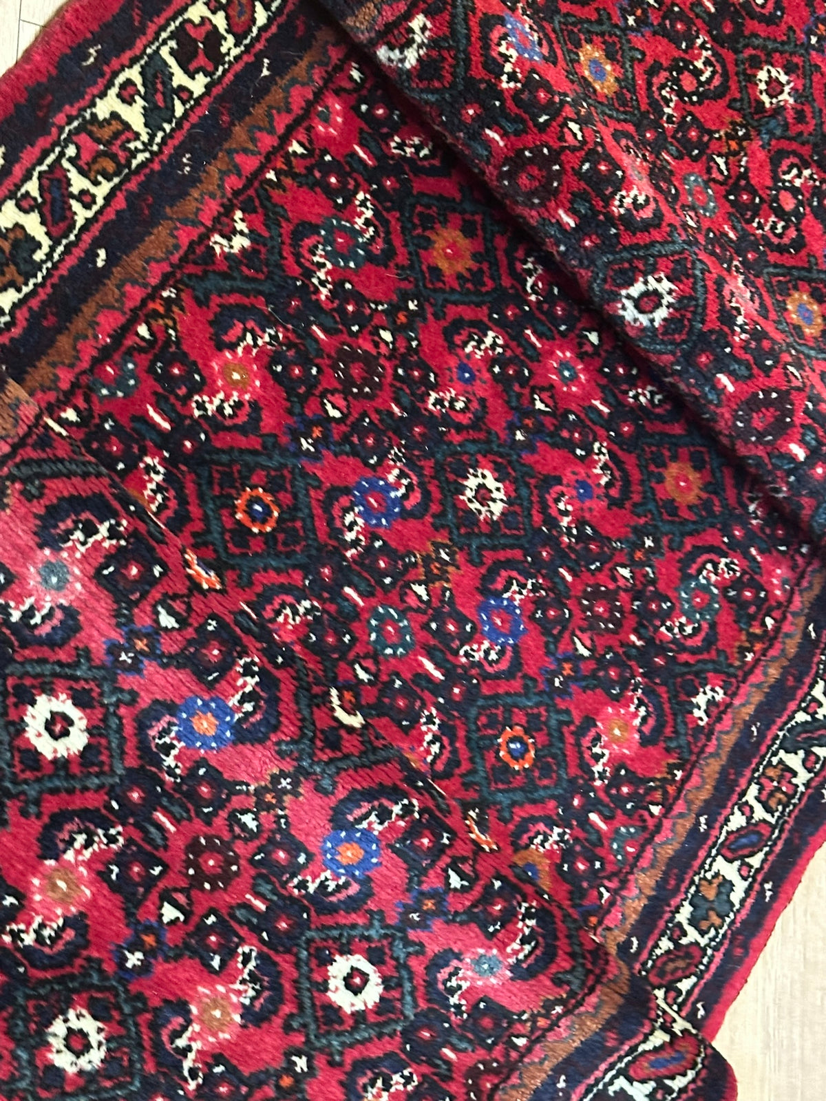 Handgeknüpfter Hamadan Orient-Läufer 510x85 cm