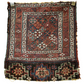 Orientteppich handgeknüpft 63x56 cm Sumack Kazak Antik