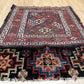 Orientteppich handgeknüpft 63x56 cm Sumack Kazak Antik