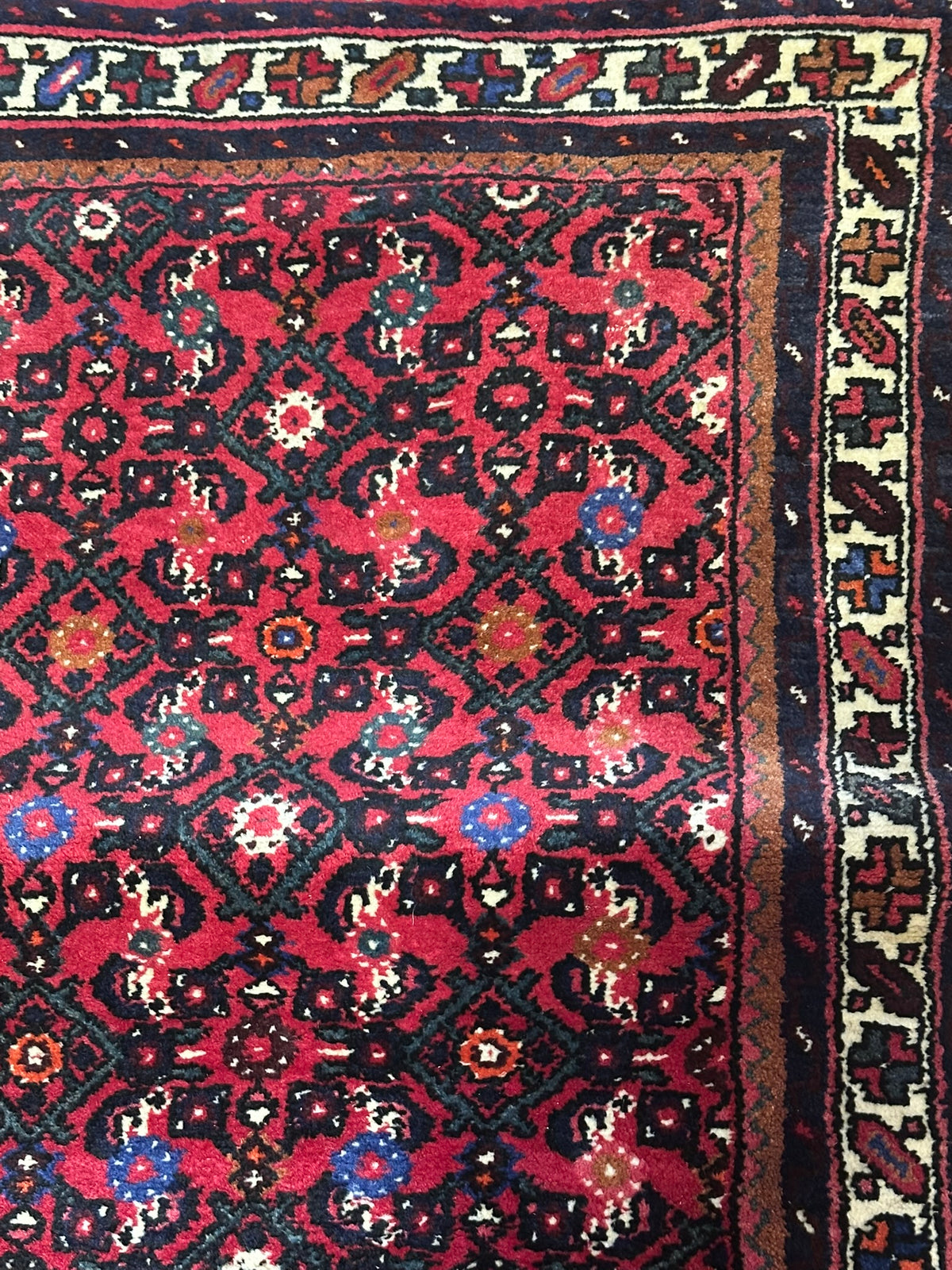 Handgeknüpfter Hamadan Orient-Läufer 510x85 cm