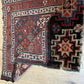 Orientteppich handgeknüpft 63x56 cm Sumack Kazak Antik