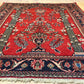 Antiker Keschan Orientteppich handgeknüpft 195x135 cm