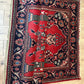 Antiker Keschan Orientteppich handgeknüpft 195x135 cm
