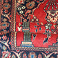 Antiker Keschan Orientteppich handgeknüpft 195x135 cm
