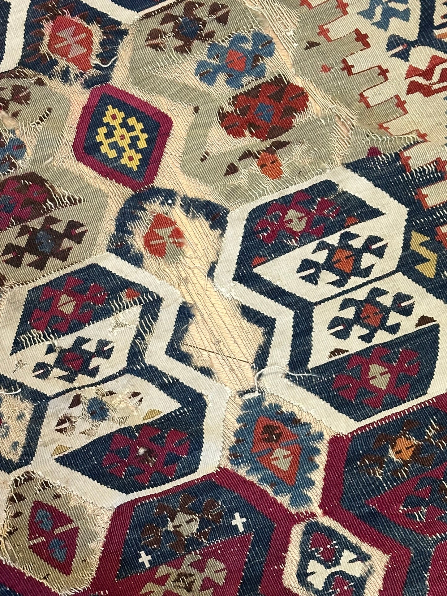 Orientteppich handgeknüpft 325x90 cm ANTIK Kilim Anatolien