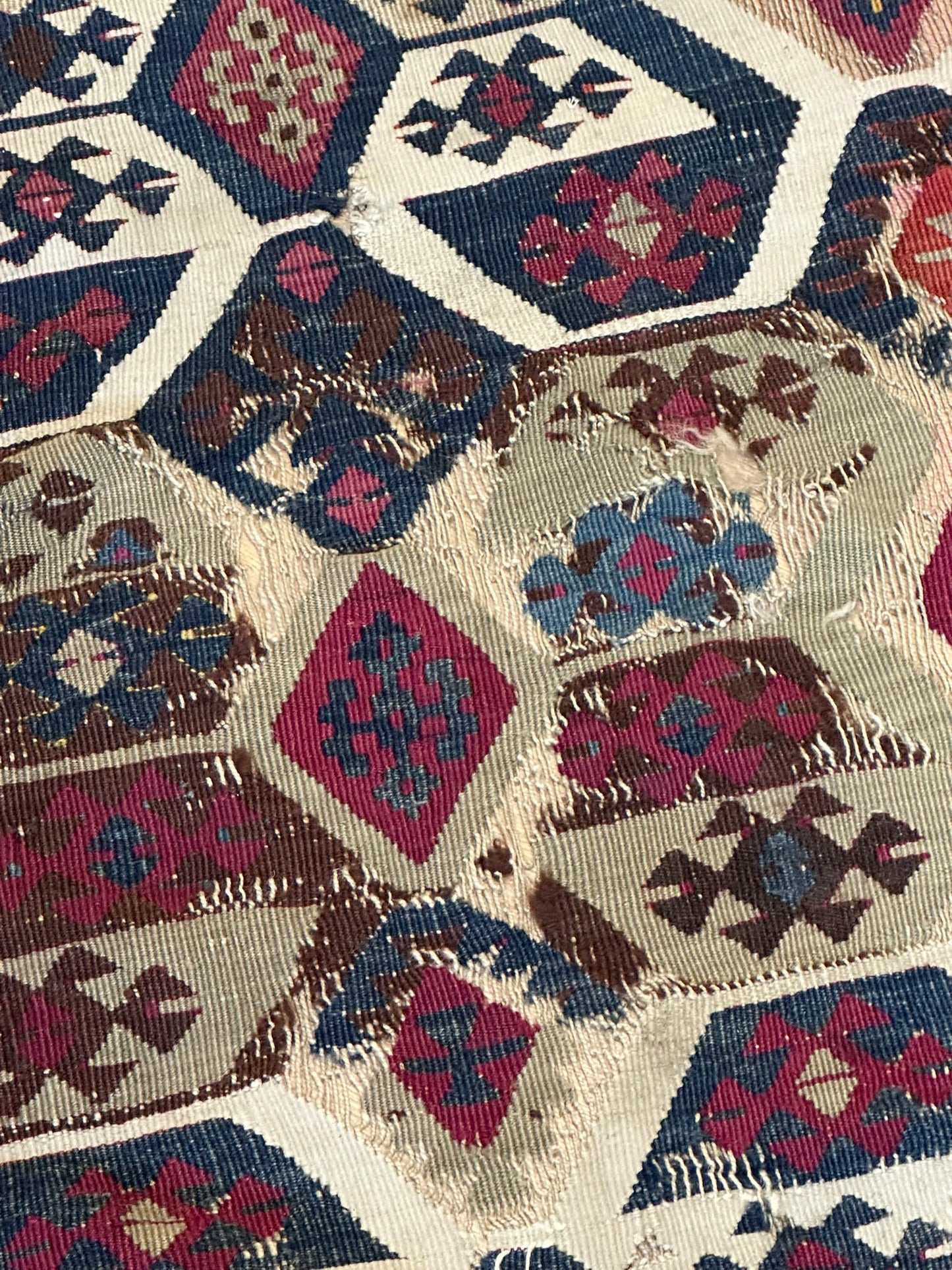 Orientteppich handgeknüpft 325x90 cm ANTIK Kilim Anatolien