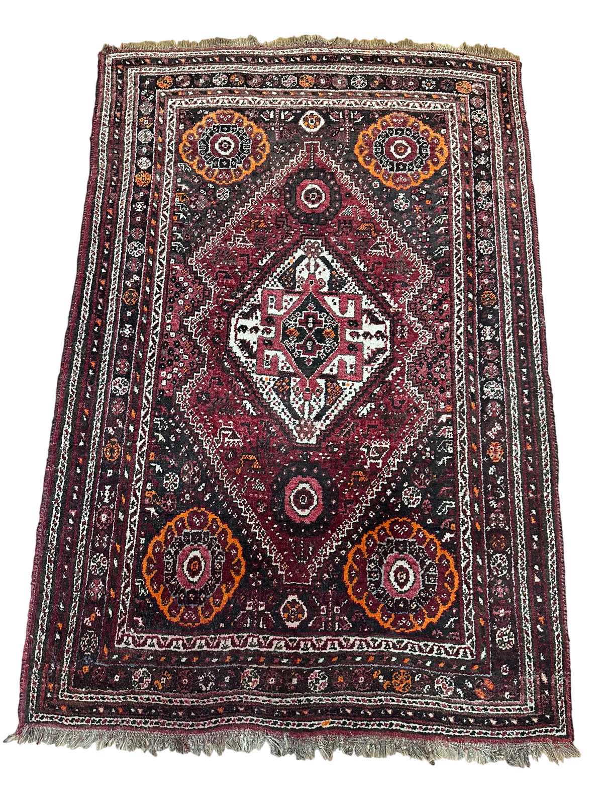 Handgeknüpfter Gaschgai Orientteppich 167x113 cm
