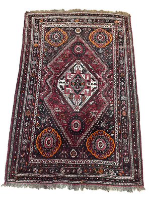 Handgeknüpfter Gaschgai Orientteppich 167x113 cm