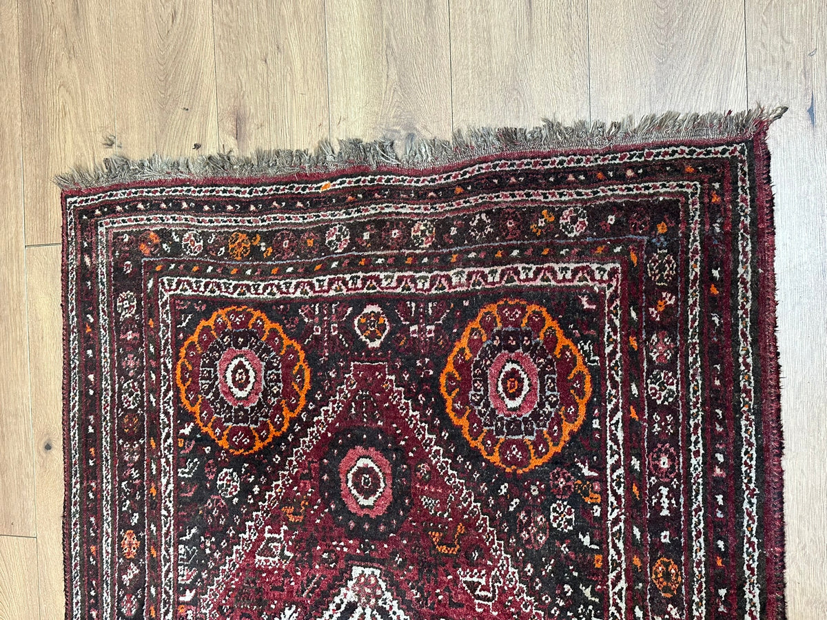 Handgeknüpfter Gaschgai Orientteppich 167x113 cm