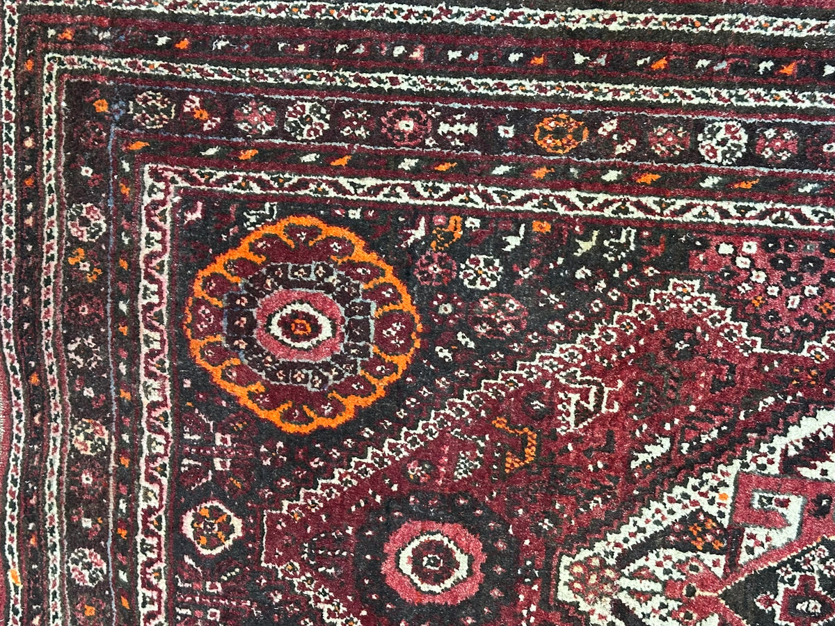 Handgeknüpfter Gaschgai Orientteppich 167x113 cm