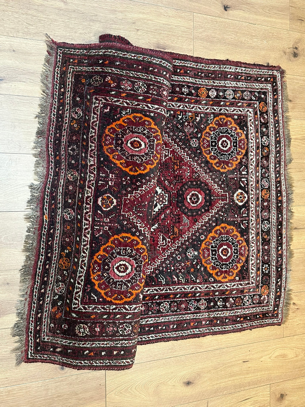 Handgeknüpfter Gaschgai Orientteppich 167x113 cm