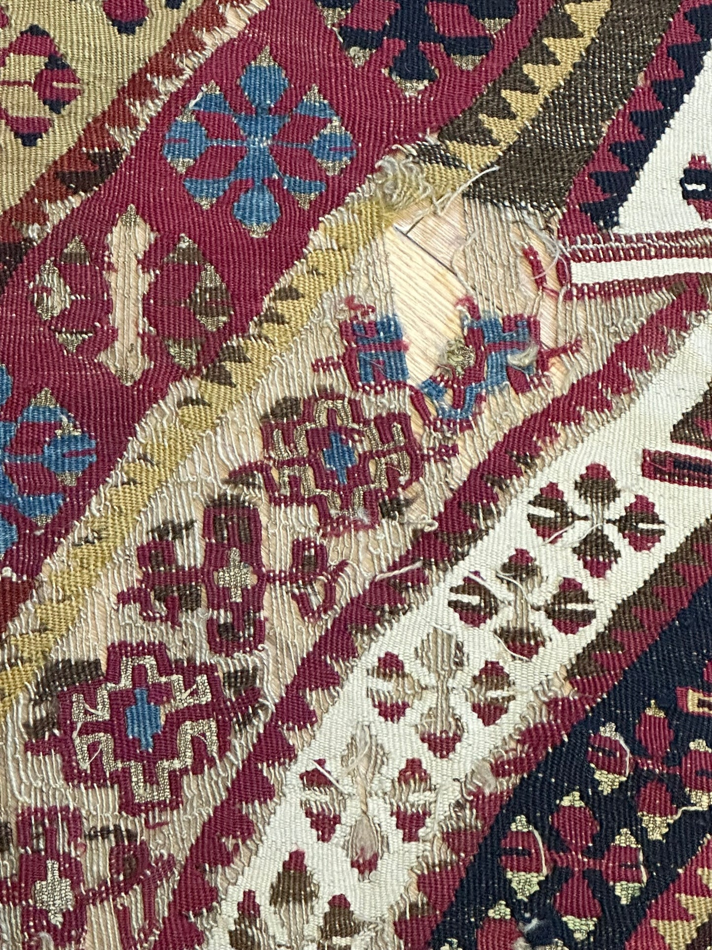 Orientteppich handgeknüpft 413x84 cm ANTIK Kilim Anatolien