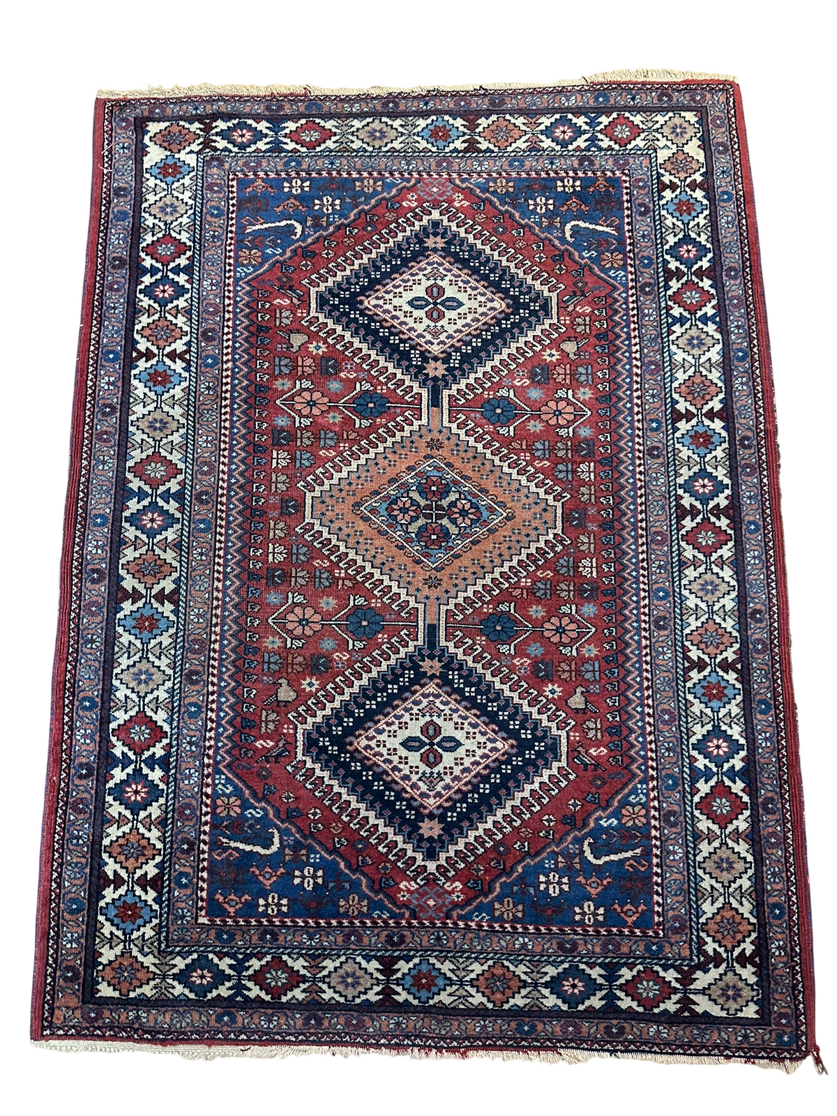 Handgeknüpfter Shiraz Orientteppich 146x107 cm