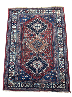 Handgeknüpfter Shiraz Orientteppich 146x107 cm