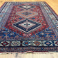Handgeknüpfter Shiraz Orientteppich 146x107 cm