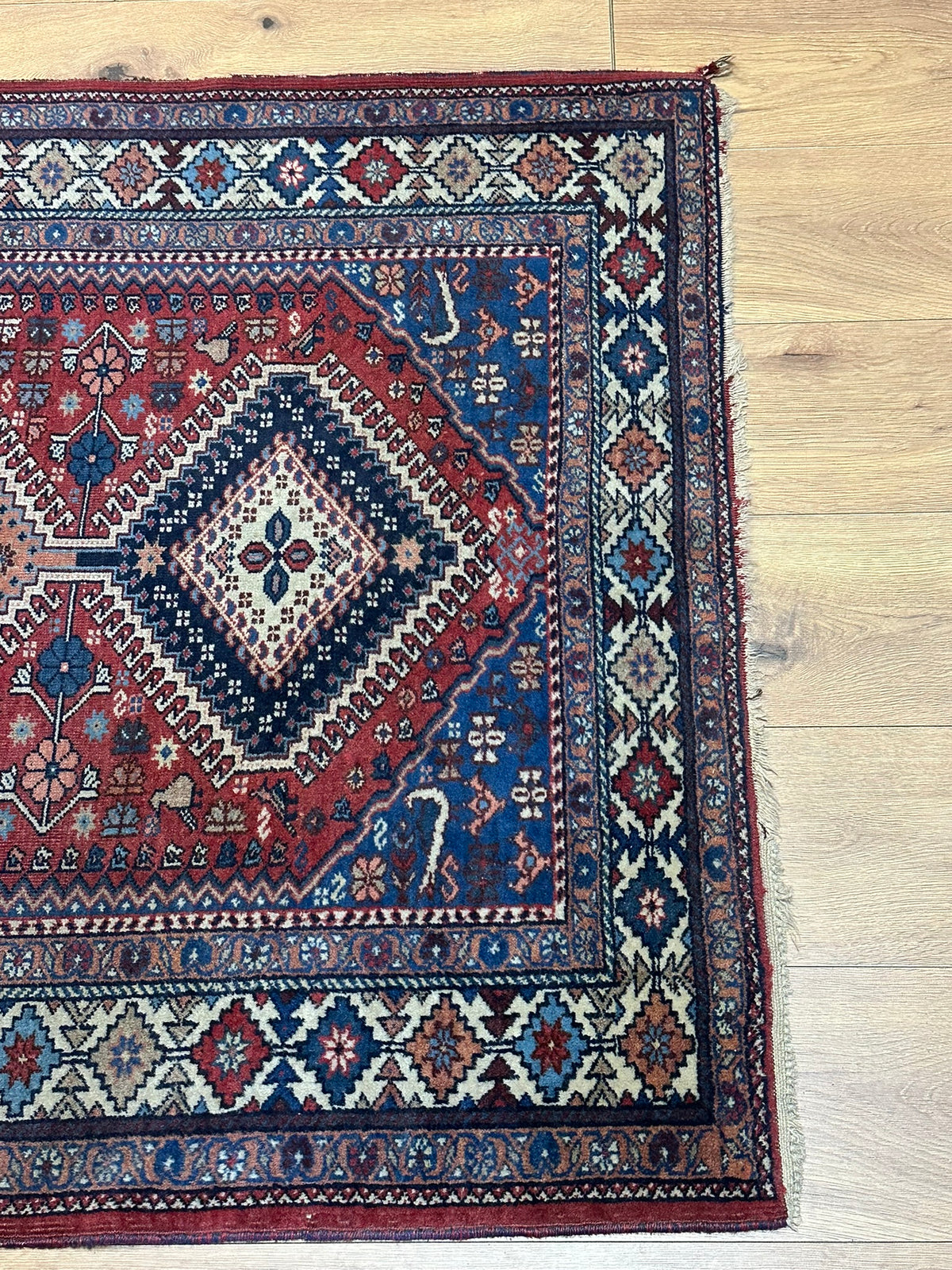 Handgeknüpfter Shiraz Orientteppich 146x107 cm