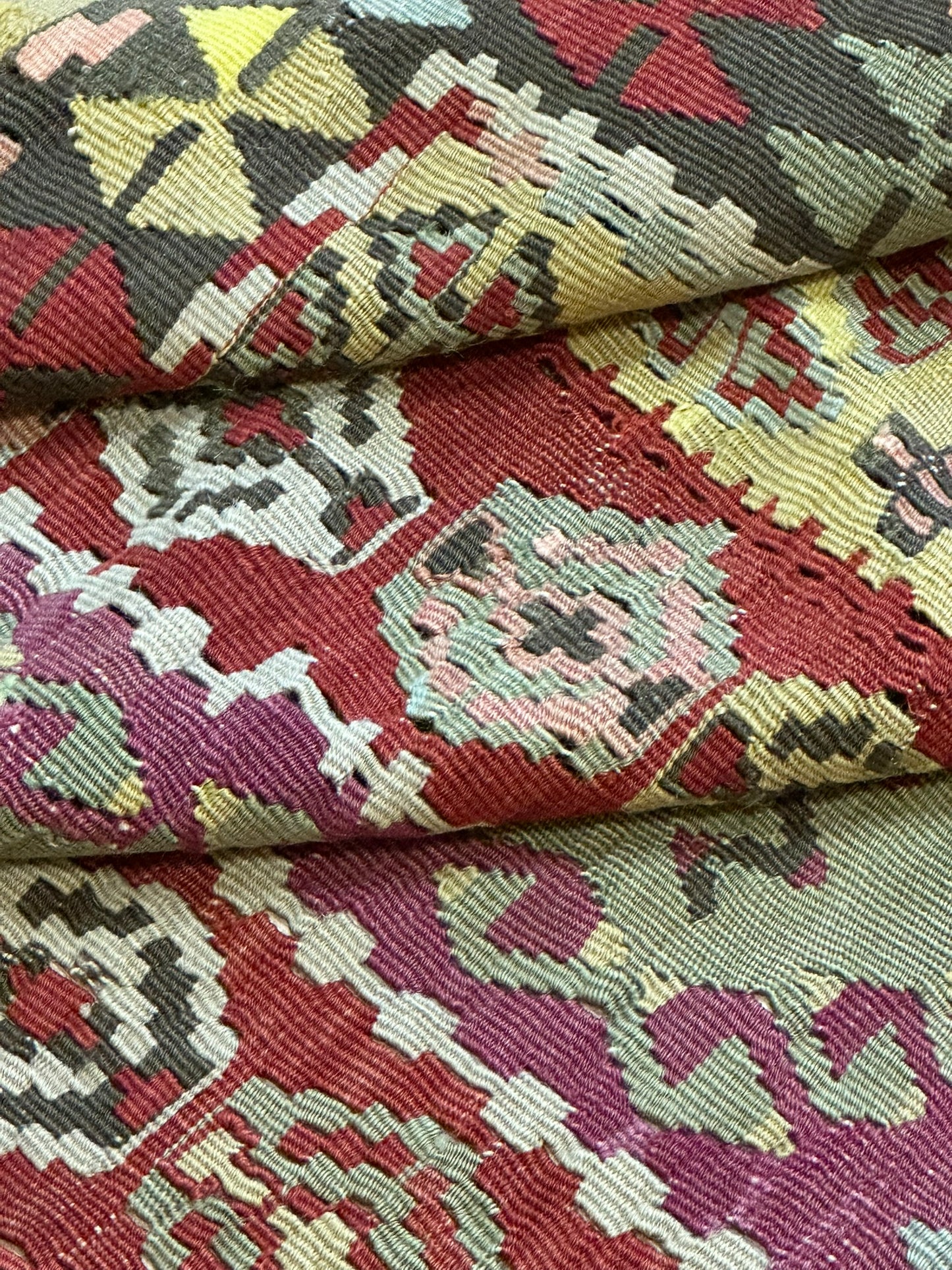 Orientteppich handgeknüpft 133x103 cm ANTIK Kilim Anatolien