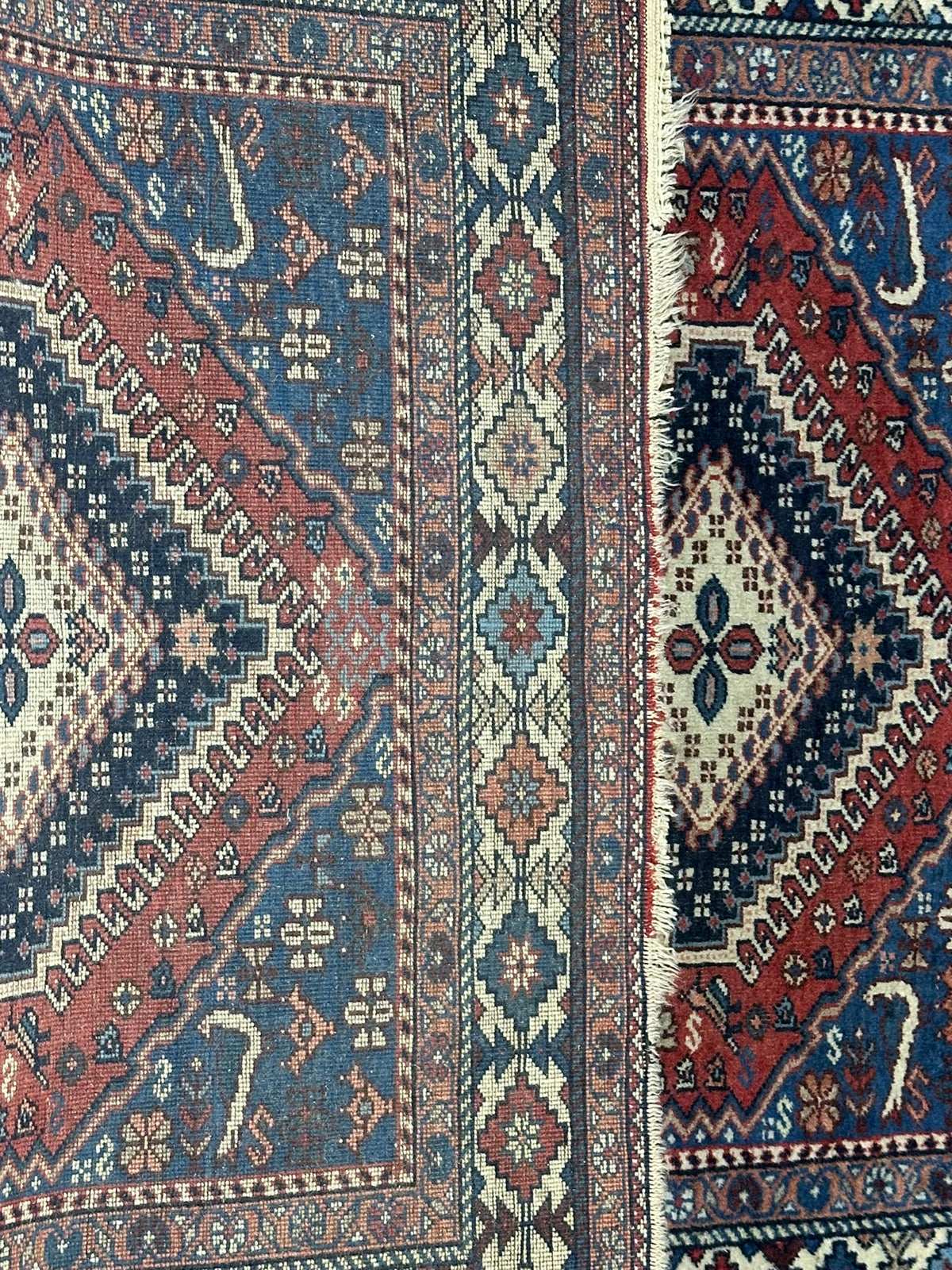 Handgeknüpfter Shiraz Orientteppich 146x107 cm