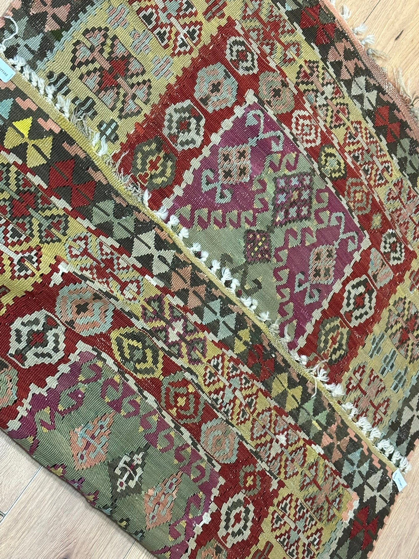 Orientteppich handgeknüpft 133x103 cm ANTIK Kilim Anatolien