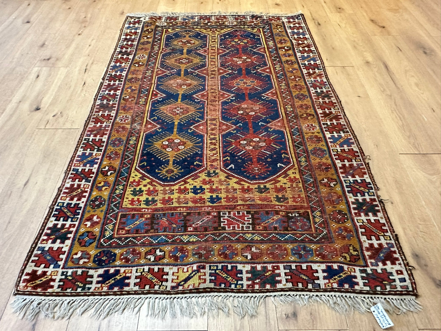 Orientteppich handgeknüpft 180x120 cm ANTIK Milas Kazak