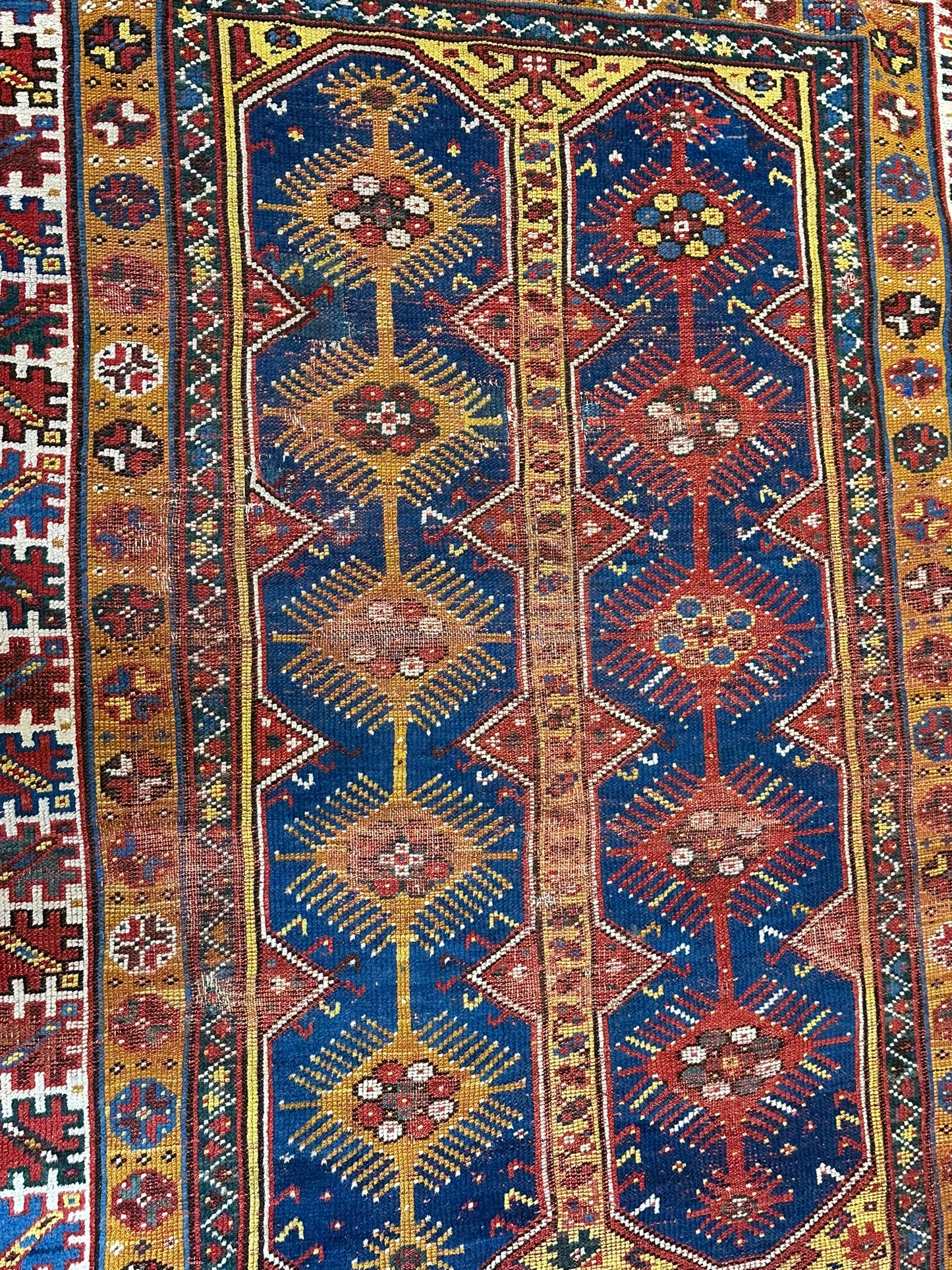 Orientteppich handgeknüpft 180x120 cm ANTIK Milas Kazak