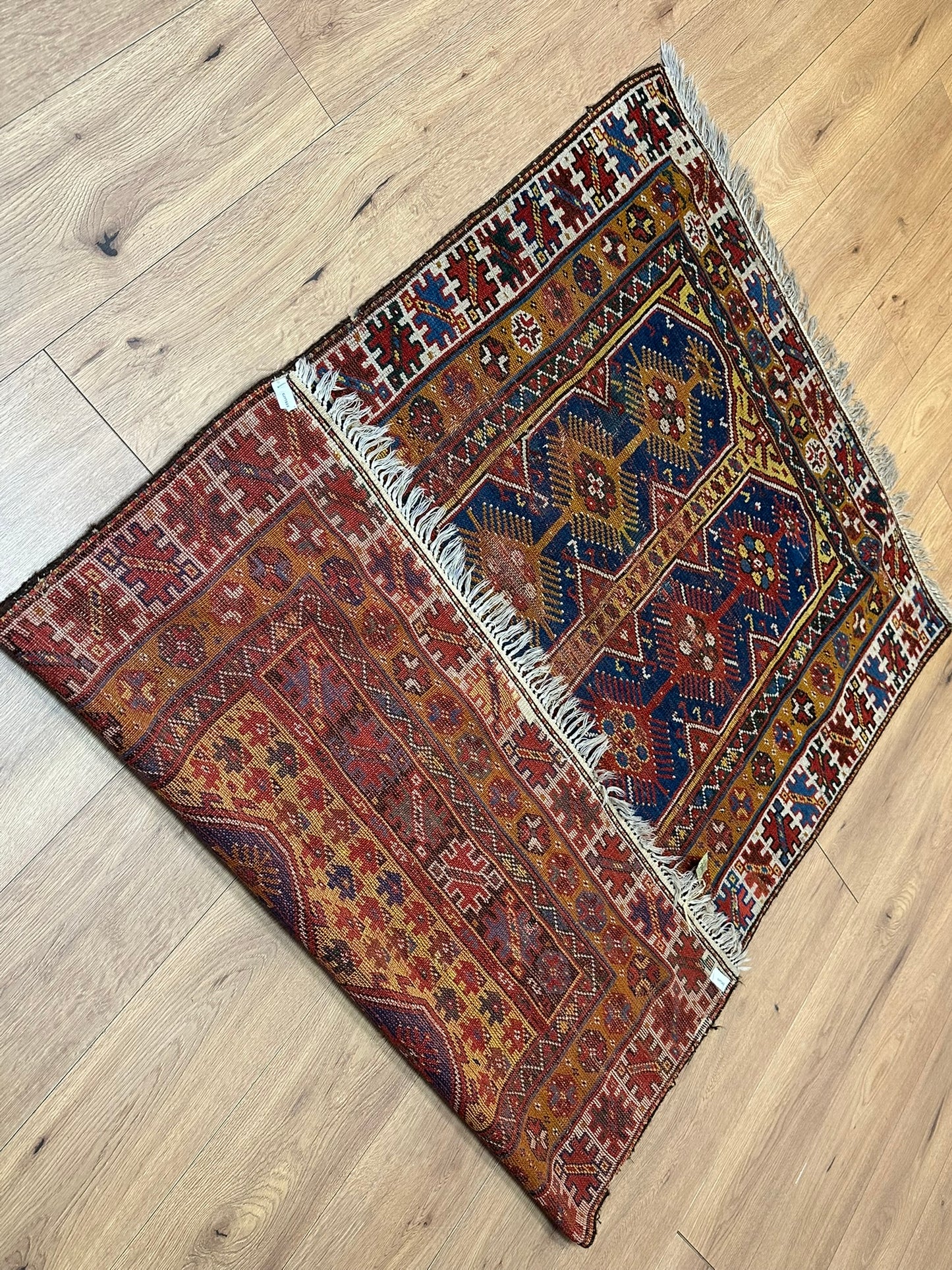 Orientteppich handgeknüpft 180x120 cm ANTIK Milas Kazak
