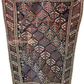 Orientteppich handgeknüpft 123x85 cm antik Gaschgai