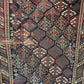 Orientteppich handgeknüpft 123x85 cm antik Gaschgai