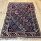 Orientteppich handgeknüpft 123x85 cm antik Gaschgai