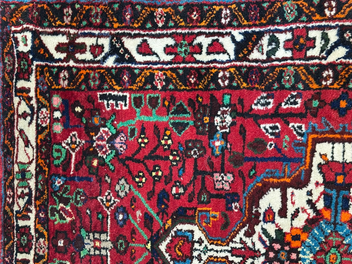 Handgeknüpfter Hamadan Orientteppich 160x115 cm