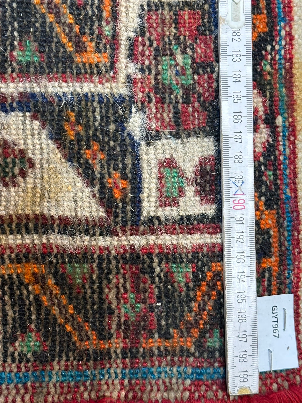 Handgeknüpfter Hamadan Orientteppich 160x115 cm