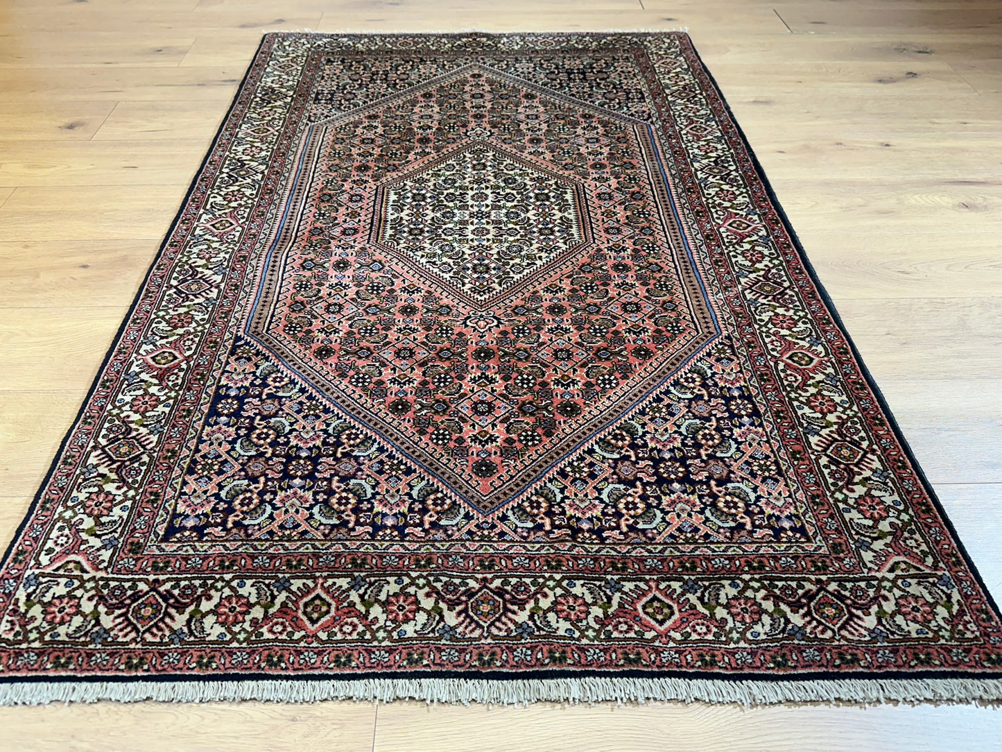 Orientteppich handgeknüpft Bidjar Zanjan 180x114 cm
