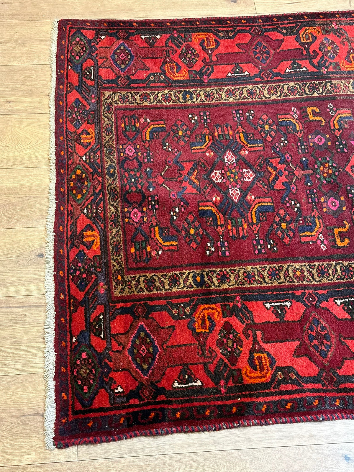 Handgeknüpfter Hamadan Orientteppich 160x115 cm