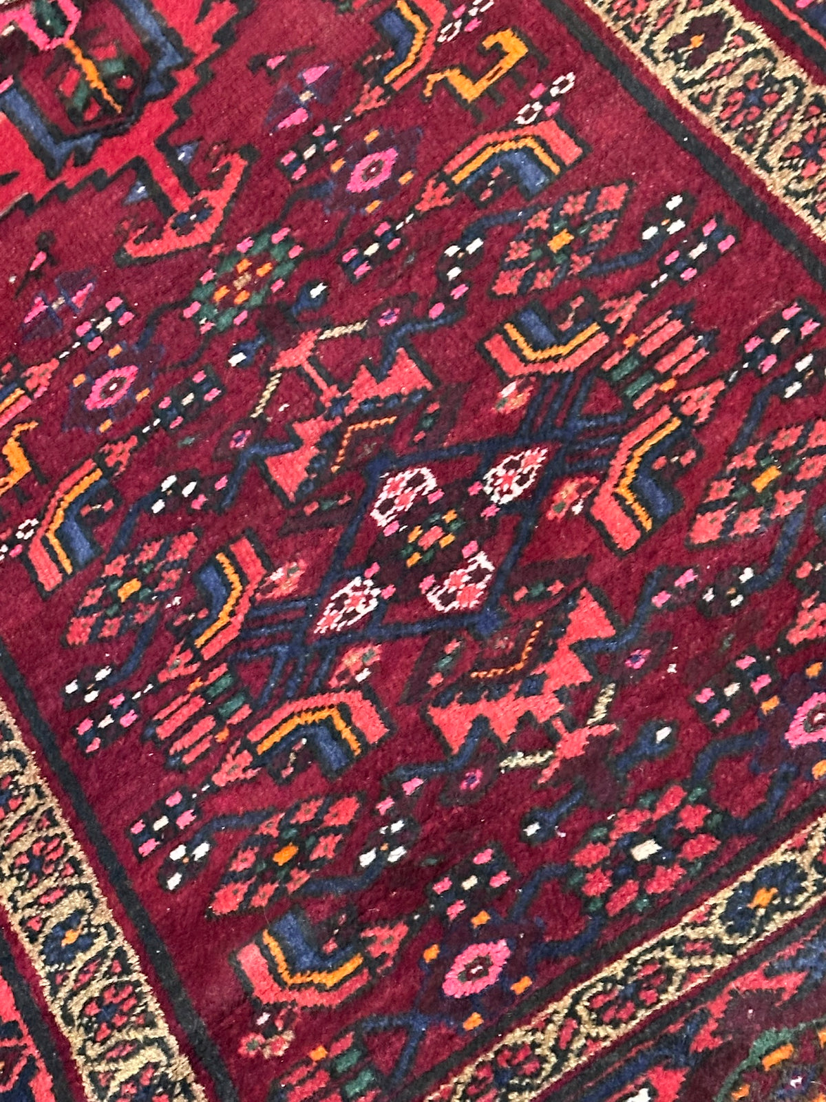 Handgeknüpfter Hamadan Orientteppich 160x115 cm