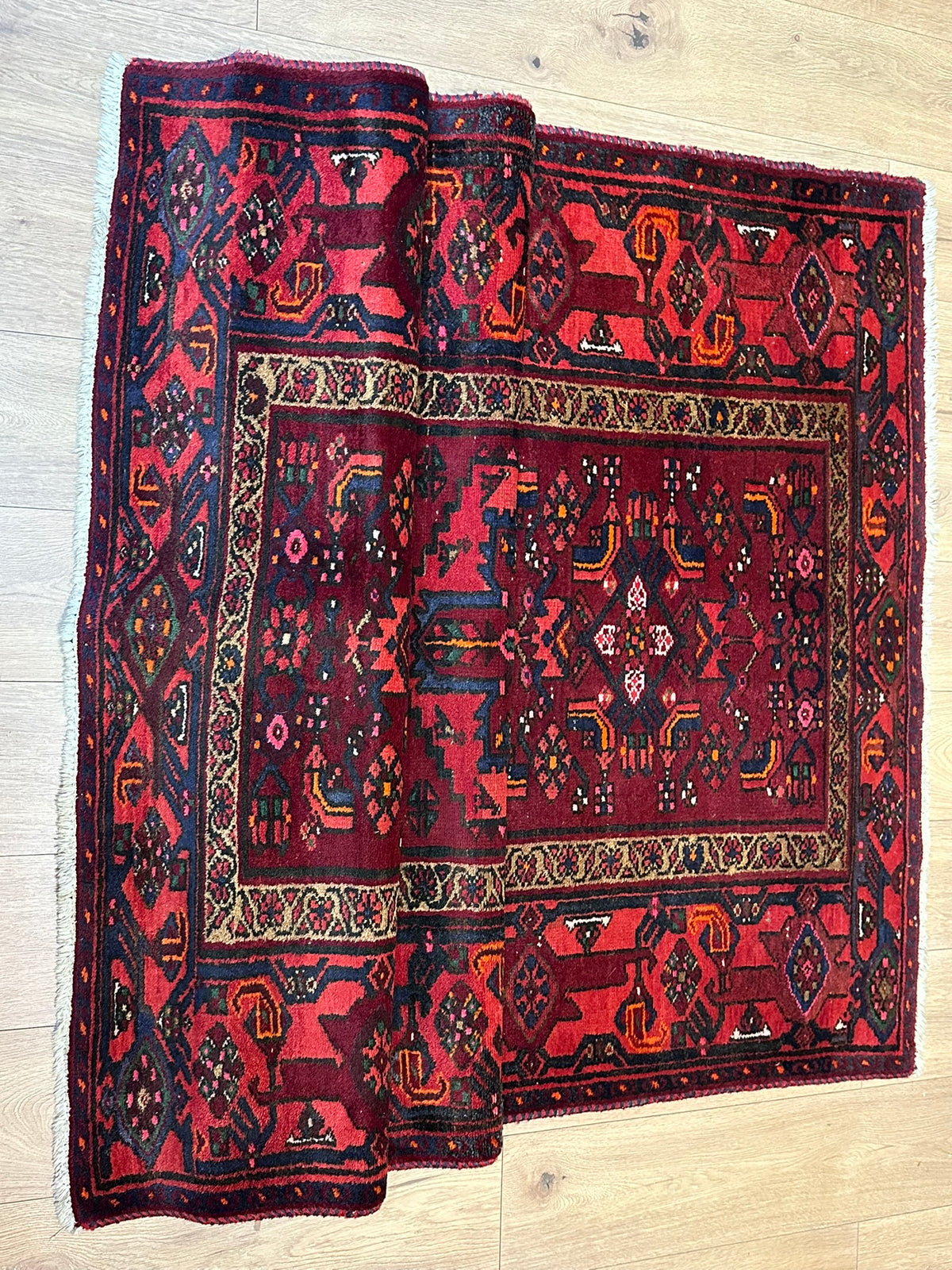 Handgeknüpfter Hamadan Orientteppich 160x115 cm
