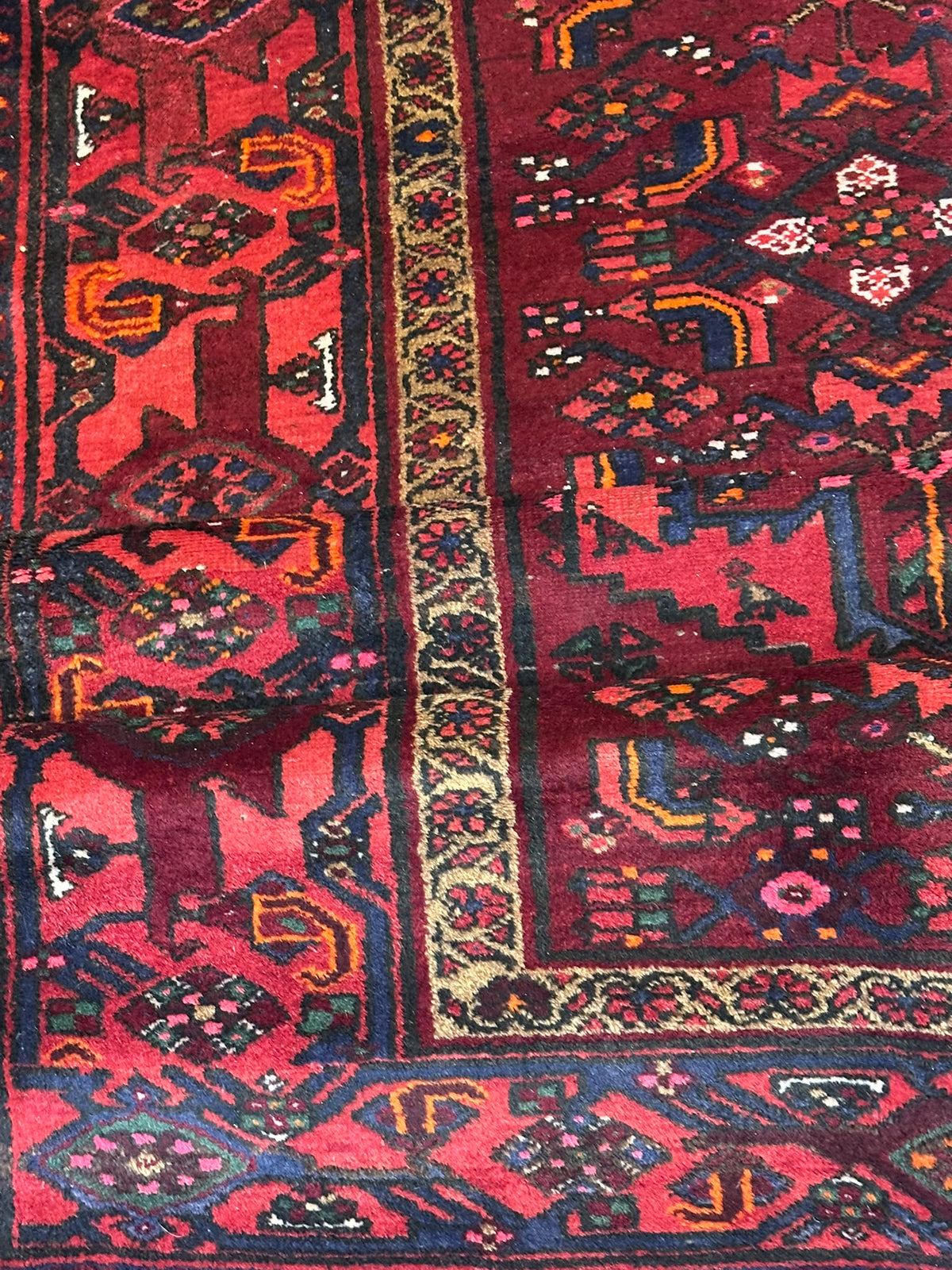 Handgeknüpfter Hamadan Orientteppich 160x115 cm