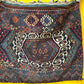 Orientteppich handgeknüpft 78x68 cm antik Kelim Selten