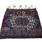Orientteppich handgeknüpft 78x68 cm antik Kelim Selten