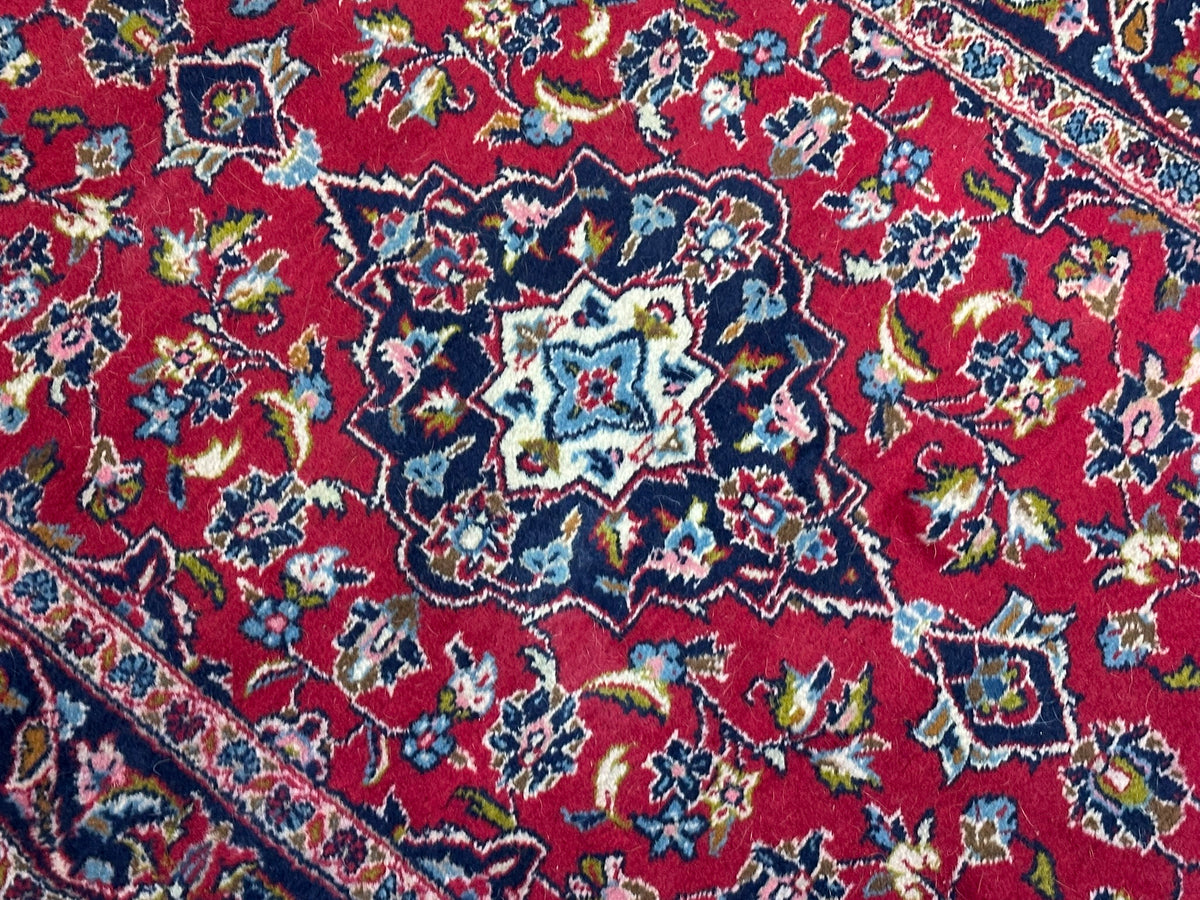 Handgeknüpfter Keschan Orientteppich Brücke 145x103 cm