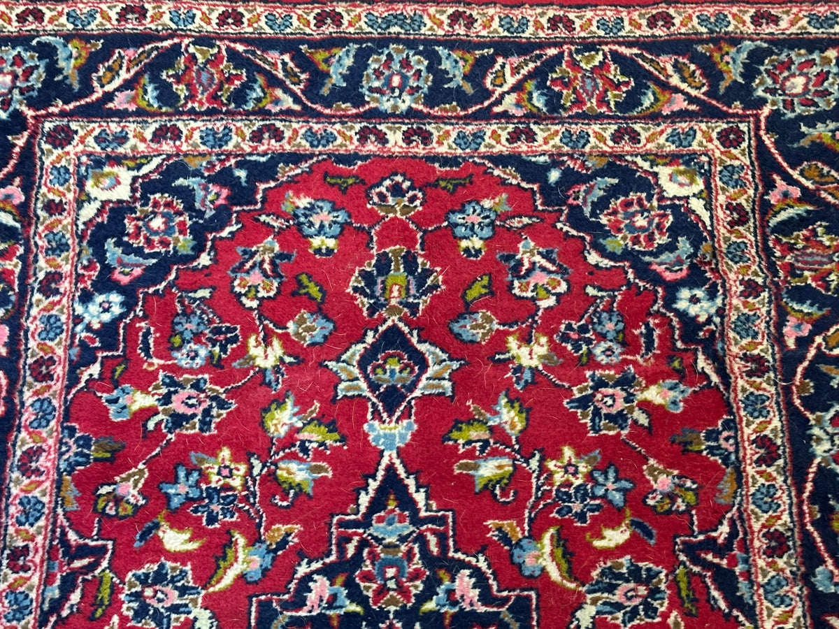 Handgeknüpfter Keschan Orientteppich Brücke 145x103 cm